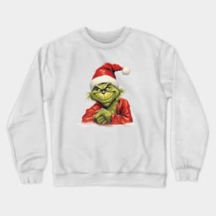 MALEVOLENT GRINCH Crewneck Sweatshirt